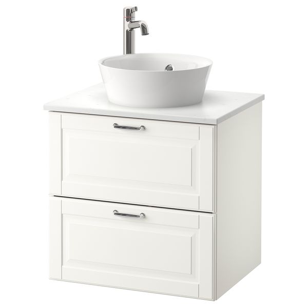 Шкаф со столешницей 40см раковина, 62x49x75 cm IKEA KATTEVIK КАТТЕВИК, GODMORGON ГОДМОРГОН, TOLKEN ТОЛКЕН 093.083.35 - фото 1