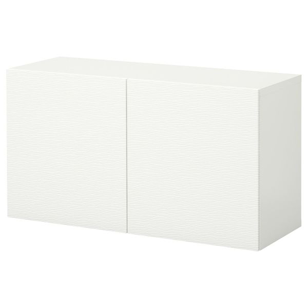 Комбинация настенных шкафов, белый/Лаксвикен 120x42x64 см IKEA BESTÅ БЕСТО 594.420.15 - фото 1