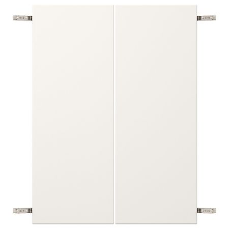 Пара дверец с петлями, белый 60x80 см IKEA VEDDINGE ВЕДДИНГЕ 992.850.75