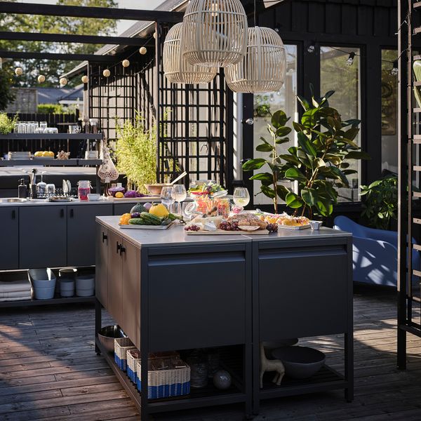 Корзина, белый, синий, 18x25x14 см IKEA DJURTRÄNARE 105.914.17 - фото 4