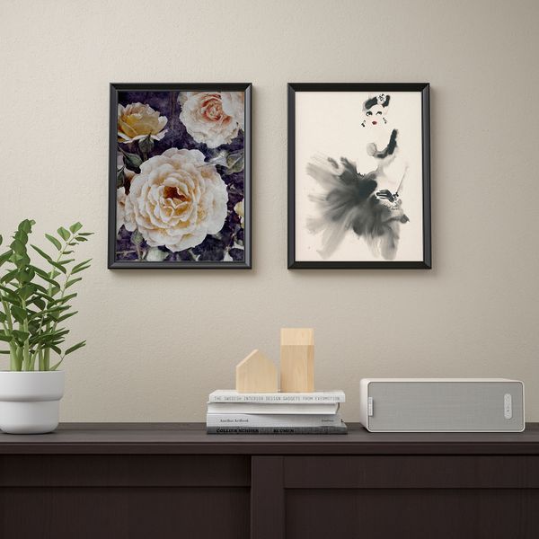 Постер, Роза Скарлет, 30x40 см IKEA DRÖMBILD ДРЁМБИЛЬД 204.420.35 - схема-чертеж с размерами