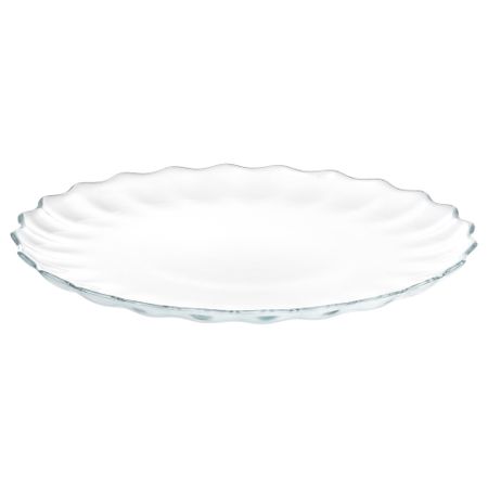 Тарелка десертная ДРЁМБИЛЬД, прозрачное стекло (19 см)