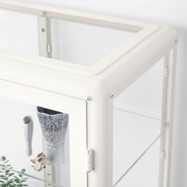 Шкаф-витрина, белый 81x113 см IKEA FABRIKÖR ФАБРИКОР 704.005.75 - фото 3