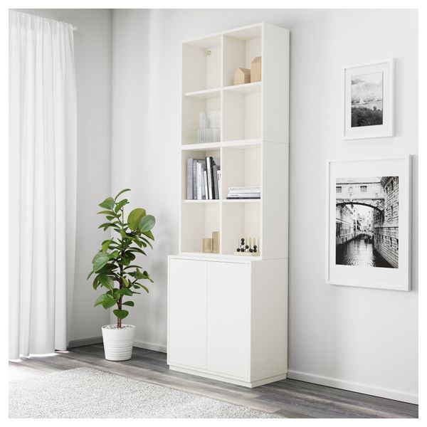 Комбинация шкафов с цоколем ЭКЕТ, белый (70x35x213 см) - фото 2