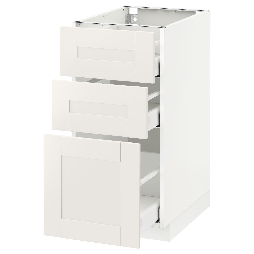 IKEA, вид спереди - схема-чертеж с размерами
