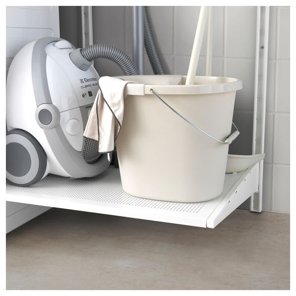 Полка АЛЬГОТ, металлический белый - фото 2