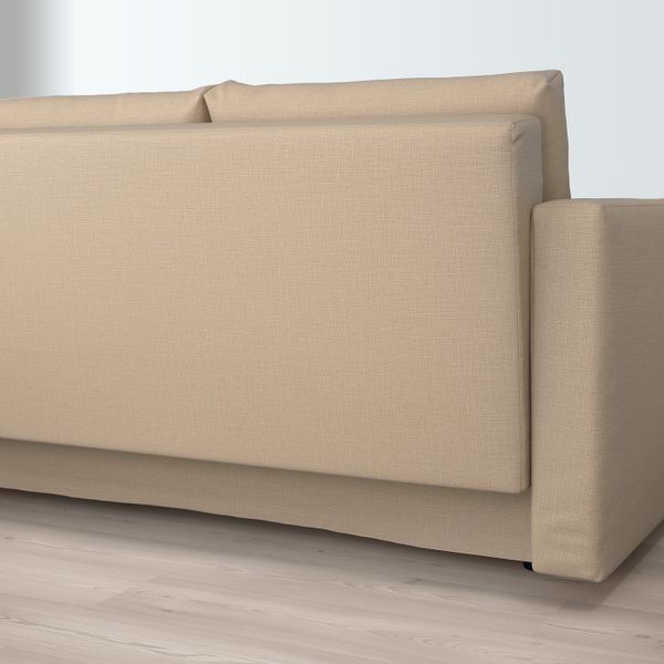 3-местный диван-кровать, Шифтебу бежевый IKEA FRIHETEN ФРИХЕТЭН 104.115.53 - фото 5