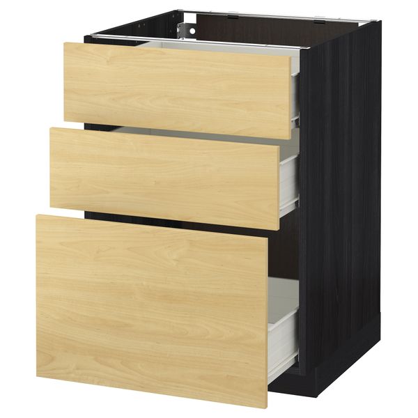 IKEA, вид спереди - схема-чертеж с размерами