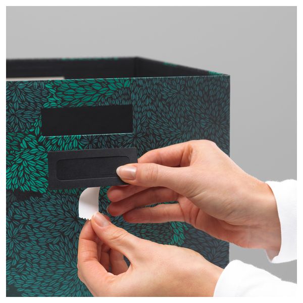 Коробка с крышкой ТЬЕНА, черно-синий (27x35x20 см) - фото 2