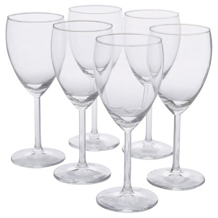 Бокал для белого вина, прозрачное стекло, 25 сл IKEA СВАЛЬК 402.194.88