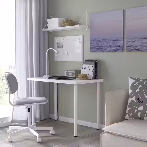 LINNMON / ADILS Стол - белый 100x60 см - фото 3