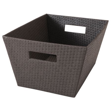 Корзина БАТТИНГ, черный (27x35x18 см)