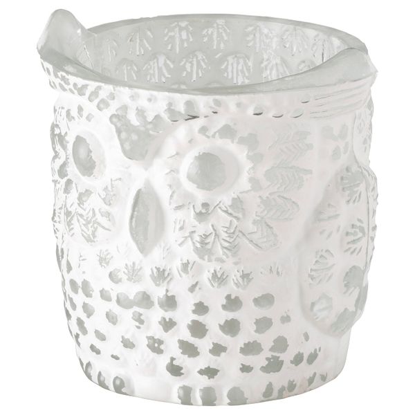 Подсвечник, белый 7.5 см IKEA EFTERSKÖRD ЭФТЕРСКЁРД 805.019.46 - фото 1