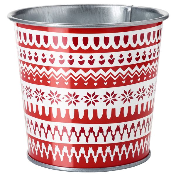 Кашпо ВИНТЕР 2017, с рисунком - схема-чертеж с размерами