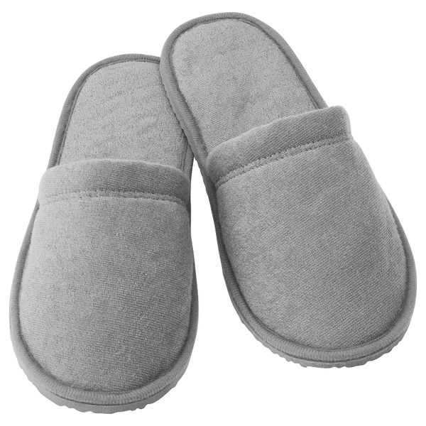 Домашние тапочки, серый L/XL IKEA TÅSJÖN ТОШЁН 703.920.28 - фото 1