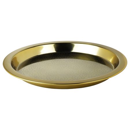 Поднос, золотой 45 см IKEA LJUVARE ЛЬЮВАРЕ 604.921.32