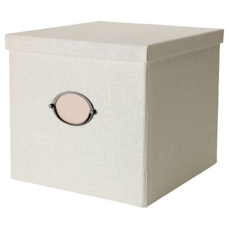 Коробка с крышкой КВАРНВИК, белый