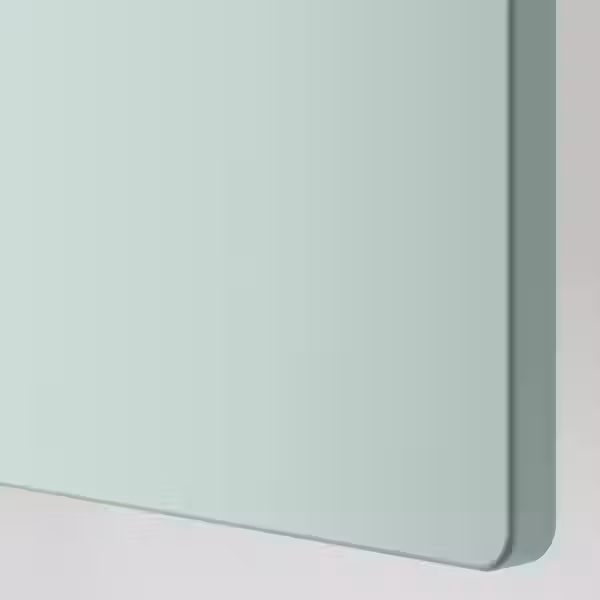 SMÅSTAD / PLATSA Гардероб - белый/светло-зеленый 60x57x123 см - фото 4