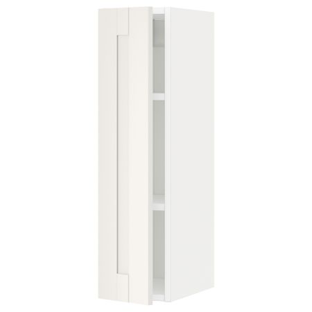 Шкаф навесной с полкой МЕТОД, белый, Сэведаль белый
