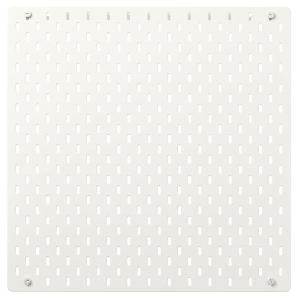 Настенная панель, белый 56x56 см IKEA SKÅDIS СКОДИС 903.621.34 - фото 1