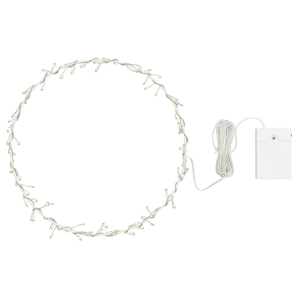 Подвесной светильник, светодиодный, с батарейным питанием, круглой формы, 27 см IKEA СТРОЛА 404.441.23 - фото 1