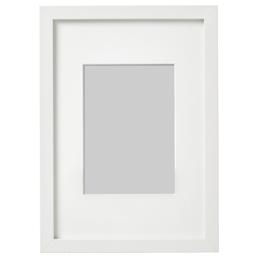 Рама, белый 21x30 см IKEA RIBBA РИББА 203.815.41 - фото 1