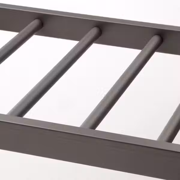 KOMPLEMENT Выдвижная вешалка для брюк - темно-серый 50x58 см - схема-чертеж с размерами