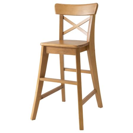 Детский стул ИНГОЛЬФ, морилка,антик