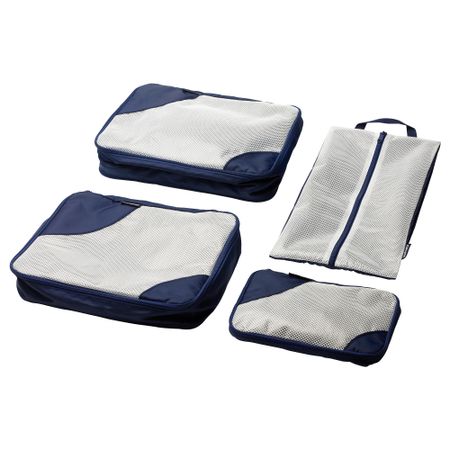Набор для путешествий, 4 предмета УПТЭККА, темно-синий