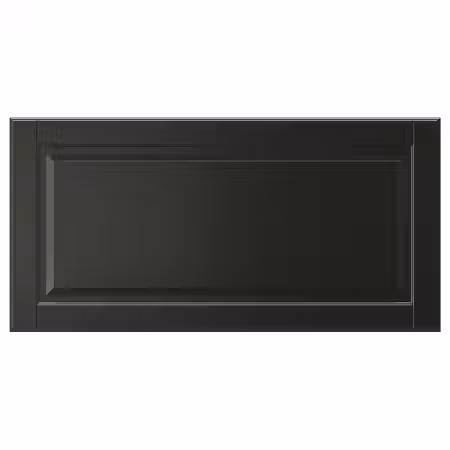 BODBYN Фронтальная панель ящика - чёрный 80x40 см