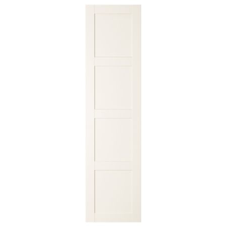 Дверца с петлями БЕРГСБУ, белый