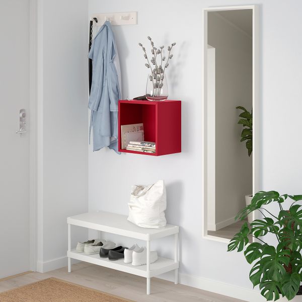 Навесной модуль, красный 35x25x35 см IKEA ЭКЕТ 492.862.56 - фото 3