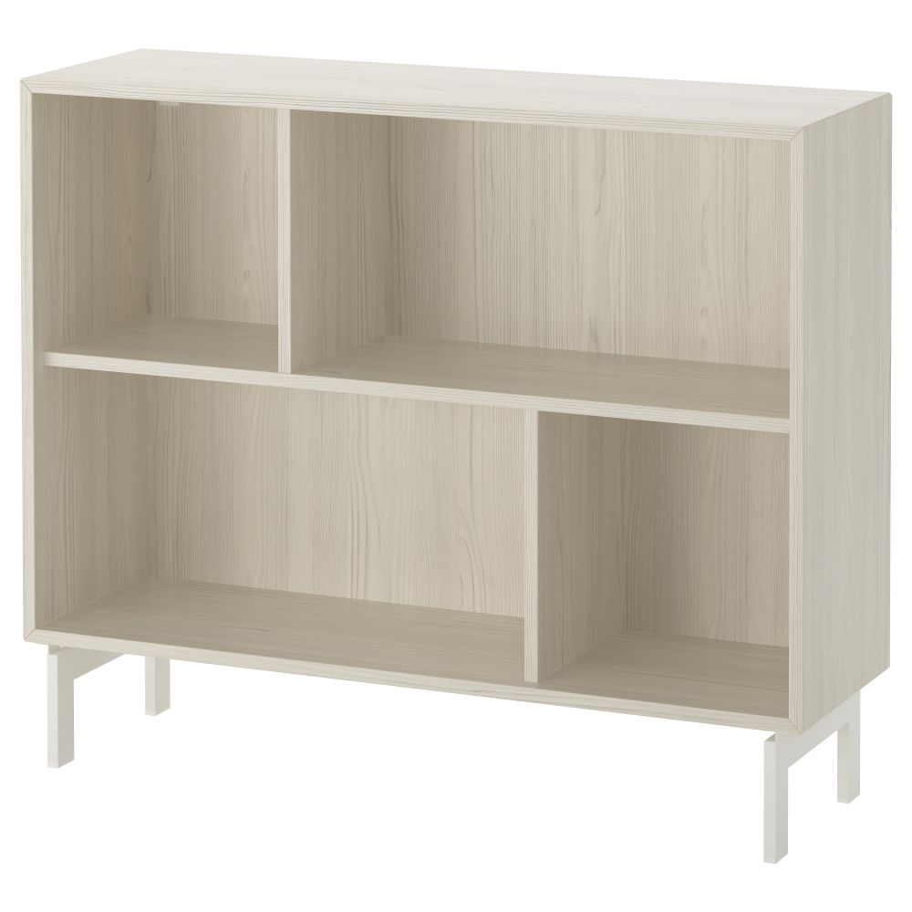 Секция полок ВЭЛЬЕ, лиственница белый (100x83 см) - фото 1