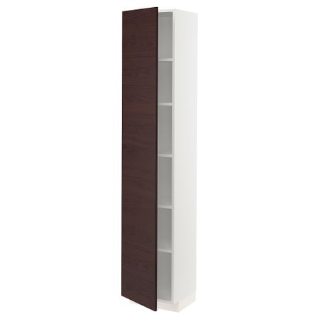 Высокий шкаф с полками IKEA METOD МЕТОД 294.693.27