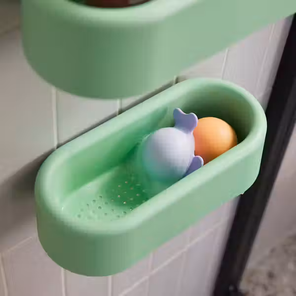 HUMLESJÖN - светло-зеленый 26x13x7 см - схема-чертеж с размерами