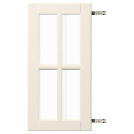Дверца с петлями, белый с оттенком 30x60 см IKEA BODBYN БУДБИН 092.868.52