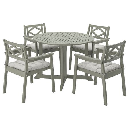 Стол + 4 кресла, для сада IKEA BONDSTOCKHOLM СТОКГОЛЬМMEN БОНДХОЛЬМЕН 693.922.89