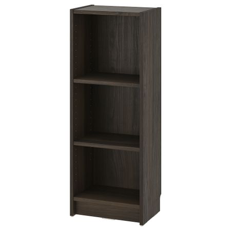 Стеллаж, темно-коричневый под дуб, 40x28x106 см IKEA BILLY БИЛЛИ 004.927.57