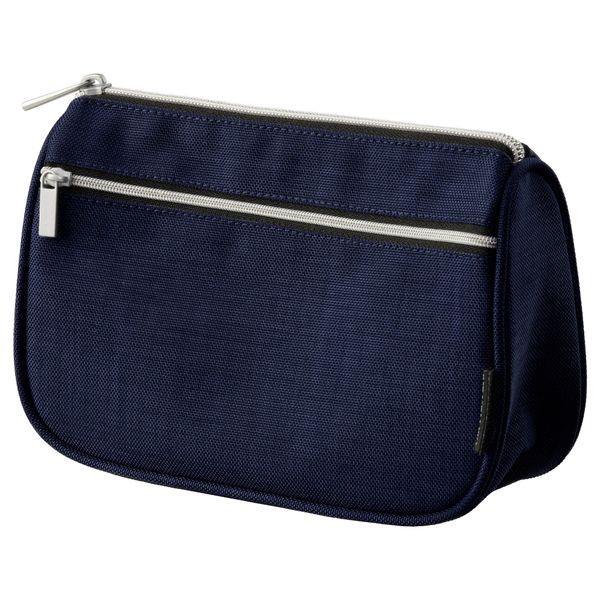 Сумочка для аксессуаров УПТЭККА, темно-синий - схема-чертеж с размерами