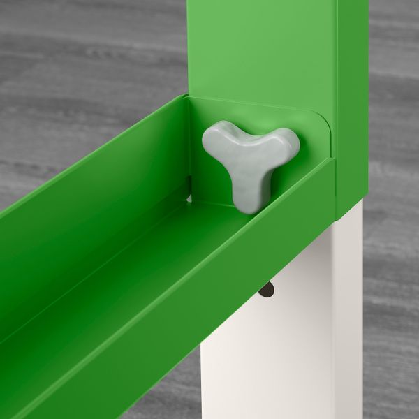 Письменный стол, белый/зеленый 128x58 см IKEA PÅHL ПОЛЬ 992.784.09 - фото 3