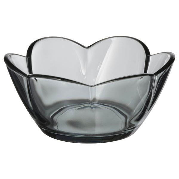 Подсвечник для греющей свечи, серый 4 см IKEA VANLIGEN ВАНЛИГЕН 604.518.29 - фото 1