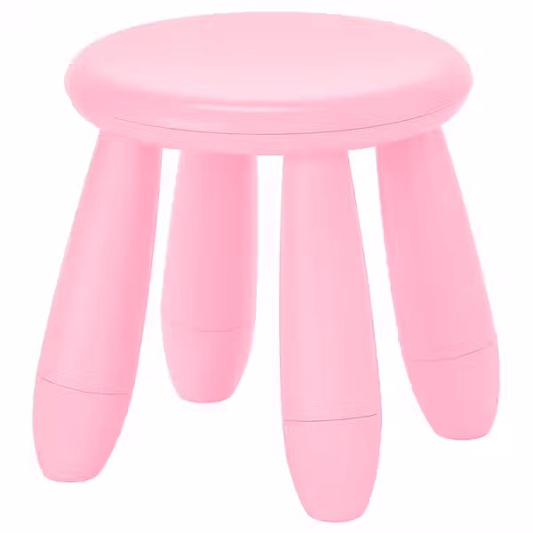 MAMMUT Табурет детский - д/дома/улицы/розовый - фото 1