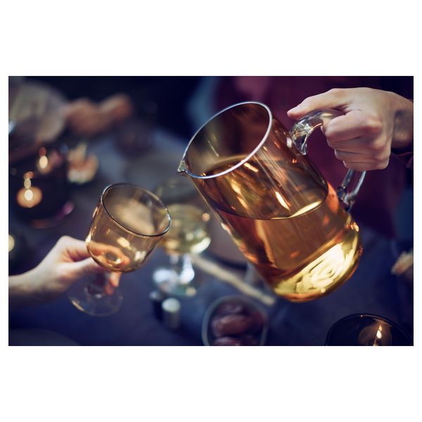 Графин СИТТНИНГ, разные цвета (1 л) - схема-чертеж с размерами