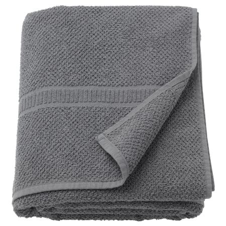 Простыня банная ФРЭЙЕН, серый (100x150 см)