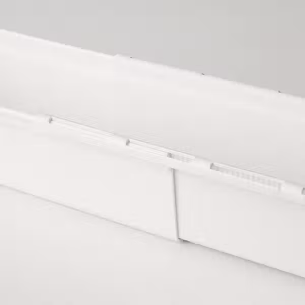 KACKLA Раздвижная коробка - белый 25-38x9 см - фото 3