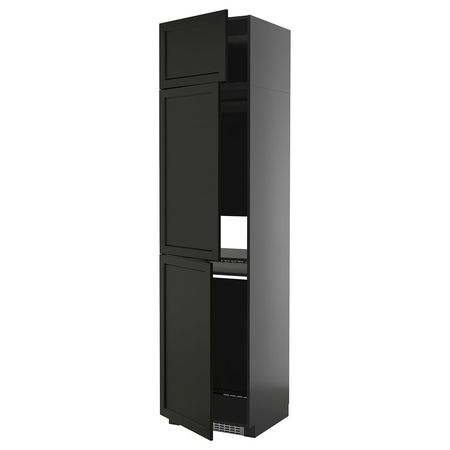 METOD Высокий шкаф д/холод/мороз/3 дверцы