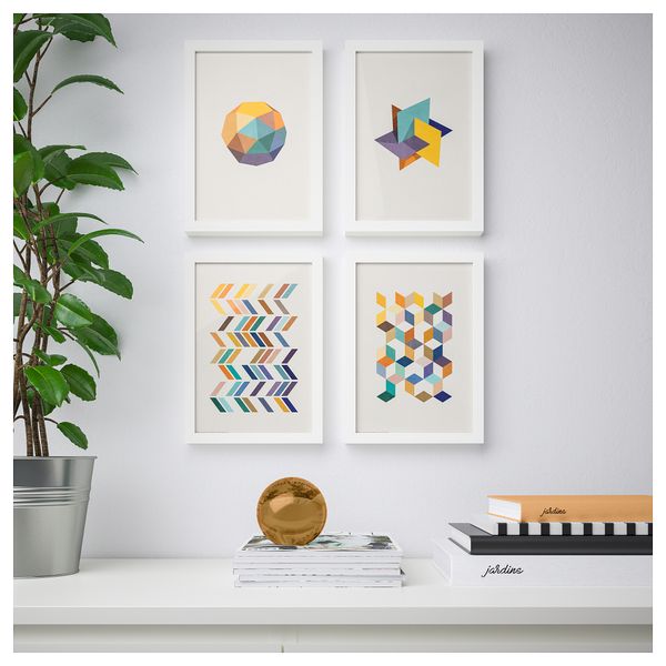 Постер БИЛЬД, Геометрия (21x30 см) - схема-чертеж с размерами