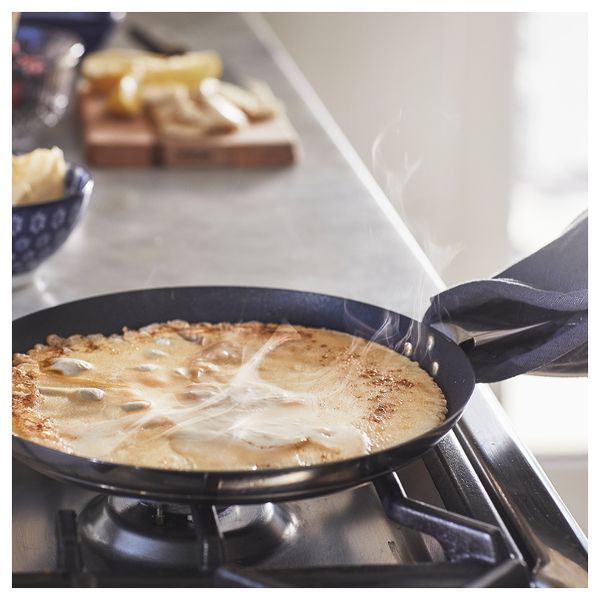 Сковорода для блинов, нержавеющая сталь, антипригарное покрытие, 24 см IKEA IKEA 365 + HJÄLTE ИКЕА 365 + ЙЭЛТЕ 204.842.47 - схема-чертеж с размерами