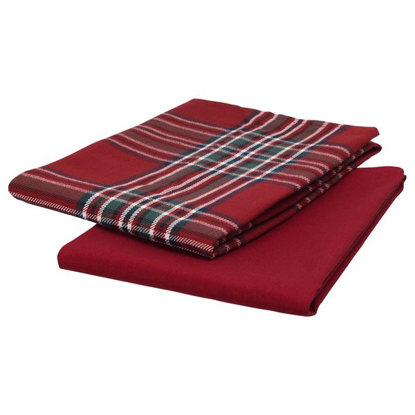 Полотенце кухонное ВИНТЕР 2018, красный, с рисунком (50x70 см) - фото 3