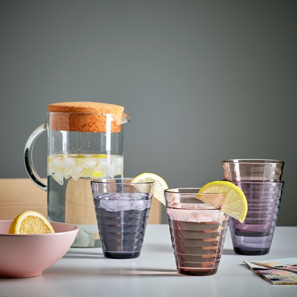 Стакан, разные цвета, 34 сл IKEA GLASMAL 005.414.61 - фото 4